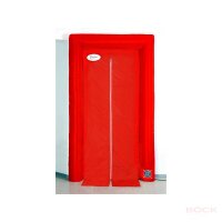 Böck flesta® Selbstaufblasbare Lufttür Staubschutztür 30030135-168 mit Ventilator, 75-105 x 200 cm
