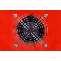 Böck flesta® Selbstaufblasbare Lufttür Staubschutztür 30030135-168 mit Ventilator, 75-105 x 200 cm