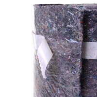Böck Treppenschutzvlies 30030120-168 grau-meliert, 33 cm x 25 m, selbstklebend, 230 g/m²