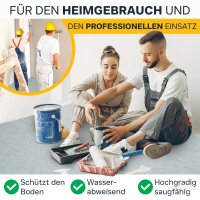 Böck flesta® Selbstklebendes Abdeckvlies 30030105-168 Weiß, 1 x 25 m, 260 g/m²