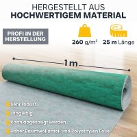 Böck flesta® Selbstklebendes Abdeckvlies 30030105-168 Weiß, 1 x 25 m, 260 g/m²