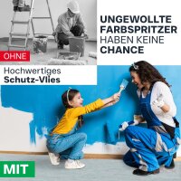 flesta® Abdeckvlies Premium 1 x 25 m 260g weiß Haftvlies Schutzvlies - BÖCK (30030105)