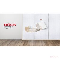 Böck flesta® Mobile Staubschutzwand 300301014-168 aus Spinnvlies, 3,20 x 3,30 m, mit Reißverschluss erweiterbar