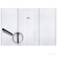 Böck flesta® Mobile Staubschutzwand 300301014-168 aus Spinnvlies, 3,20 x 3,30 m, mit Reißverschluss erweiterbar