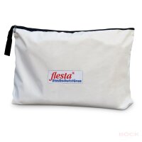Böck flesta® Mobile Staubschutzwand 300301014-168 aus Spinnvlies, 3,20 x 3,30 m, mit Reißverschluss erweiterbar