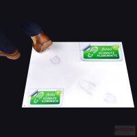 Böck flesta® Schmutzklebematte Staubbindematte 30030117-168, 60 Klebeblätter, 61 x 76 cm, abziehbar