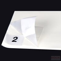 Böck flesta® Schmutzklebematte Staubbindematte 30030117-168, 60 Klebeblätter, 61 x 76 cm, abziehbar