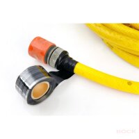 Böck BlitzTape Oversize Selbstverschweißendes Silikonband 82.BLA50-10-168 Schwarz, 10 m x 50 mm, 0,7 mm Dicke, Wasserdicht bis 8 Bar, Hitzebeständig bis 260 °C