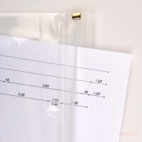 Böck Planschutzhüllen Set Test-Set.003-168 Klein 10x DIN A0/A1/A2, wasserdicht, mit Gleitverschluss
