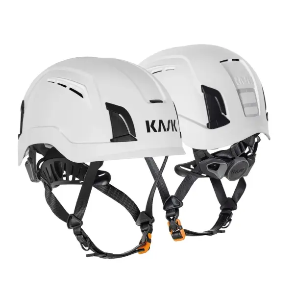 Kask Kletterhelm Zenith X Air BS100-327 Weiß, Gelb, Orange, belüftet, EN 397