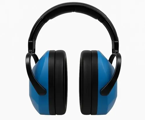 PROFIBAU Kapselgehörschutz 61442 blau, ABS, klappbar, SNR 25 dB