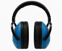 PROFIBAU Kapselgehörschutz 61442 blau, ABS, klappbar, SNR 25 dB