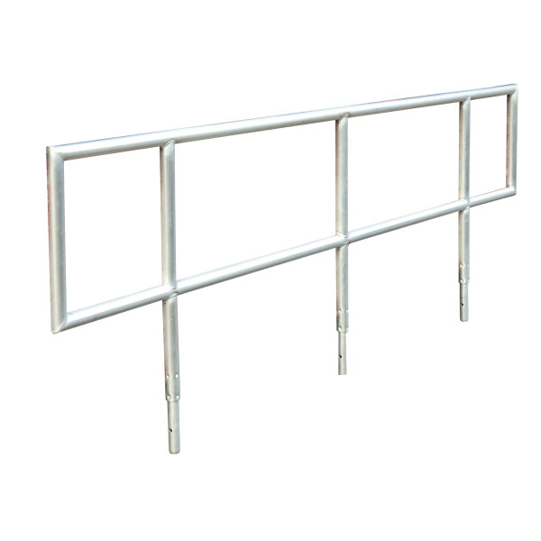 MÜBA Alu-Absturzsicherung zum Einstecken Länge 3,50 m Höhe 1,04 m