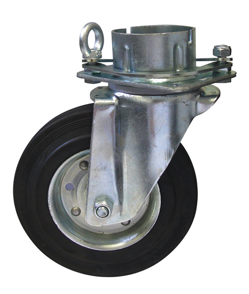 MÜBA Lenkrolle mit Ausfallsicherung für Stapelpaletten