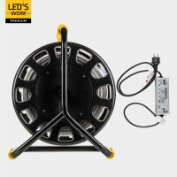 SHADA 25m 48V Safeline LED-Lichtschlauch 200W 20000lm 5000K IP65  - Baustellenbeleuchtung Baulicht Lichtband LED Light-Strip LED Rope light