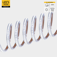 SHADA 25m 48V Safeline LED-Lichtschlauch 200W 20000lm 5000K IP65  - Baustellenbeleuchtung Baulicht Lichtband LED Light-Strip LED Rope light