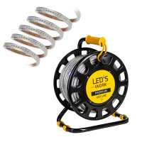 SHADA 25m 48V Safeline LED-Lichtschlauch 200W 20000lm 5000K IP65  - Baustellenbeleuchtung Baulicht Lichtband LED Light-Strip LED Rope light