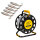 SHADA Safeline LED-Lichtschlauch 401348, 25 m, 48 V, 5000 K, 20000 lm, IP65