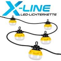 X-LINE LED-LICHTERKETTE 15m 60W 6600lm 5000K IP54...