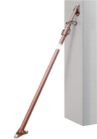 4x MÜBA Schrägstütze Gr. 1, gebraucht Länge 1,80 - 3,00 m, lackiert I Bauschrägstütze Betonschrägstütze