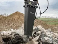 RÄDLINGER Hydraulikhammer Durchmesser 48mm Durchmesser 48mm 1,0-1,8t Klasse 02 98kg