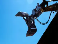 RÄDLINGER Universalgreifer mit Rotator Breite 300mm Aufnahme SW01 1,0-2,5t Klasse 02 79kg Sonderausstattung: geschweißte Zähne (E781/K1 Esti 721-R)