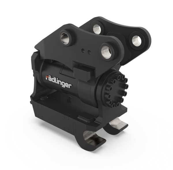 RÄDLINGER Tilt 390 mit Schnellwechsler MS03 & HS03 EW 1,6-2,6t Klasse 03