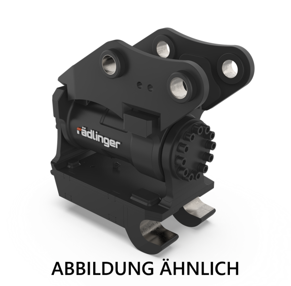 RÄDLINGER Tilt 390 mit Schnellwechsler Verachtert CW05 1,6-2,6t Klasse 03