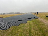 TERRA-GRID E® 35 Fahrgitter für Flugplatz | Hubschrauberlandeplatz | Sicherheitsstreifen | Seilrückholstrecke | Rollweg - Rasengitter Rasengittersteine Paddockplatten Paddockplatten