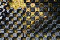 TERRA-GRID E® 35 Fahrgitter für Flugplatz | Hubschrauberlandeplatz | Sicherheitsstreifen | Seilrückholstrecke | Rollweg - Rasengitter Rasengittersteine Paddockplatten Paddockplatten