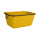 MÜBA Mörtelkübel 200Liter Nennlast 500kg kranbar gelb - Maurerkübel Mörtelwanne Baukübel Mörtelbehälter