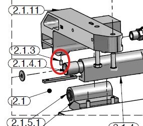 Stift DIN 914 M 6x 12 (1 Stück von 1) 04245 - AVOLA Ersatzteile