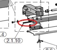 Gewindeleiste 2xM6 (1 Stück von 1) 32084 - AVOLA...