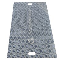X10 FAHRPLATTEN SET 10 bis 40m² | in 10x800x1200mm grau + Transportgestell lackiert