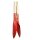Profibau Erdlochausheber Maulwurf 55712 rot mit Holzstiel, Öffnungsweite 0-110 mm, Ø 140 mm