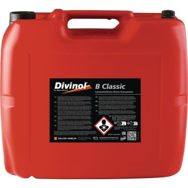 Divinol High Liquid Betontrennmittel 60959, 20 l Kanister, Teilsynthetisch, Lösemittelfrei