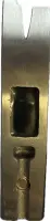 CraftX Latthammer 61120, Fiberglasstiel, geraute Bahn, 600 g, mit Magnet