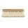 Profibau Maler-Abstauber 61554 Kunststoffborsten, 170 x 25 mm, 3-reihig