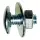 Zargenschrauben-Montageset 61928 verzinkt, M8 x 25 mm, für Metallprofile, 50 Stück