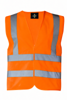 Profibau Warnweste Hannover 62682 orange XL, 4...