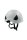 Schutzhelm DURO 62748 ABS weiß, 53 - 64 cm, EN 397, belüftet