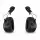 Profibau Kapselgehörschutz für Duro Helm 62755 Schwarz, SNR 25 dB, inkl. Helmadapter, 30 mm Slot