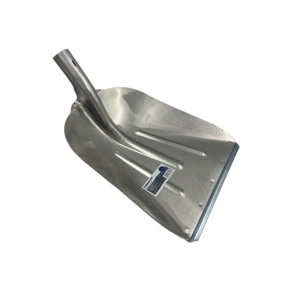 Profibau Fruchtschaufel Getreideschaufel 62772 aus Aluminium mit Stahlkante, 32 cm breit, rostfrei