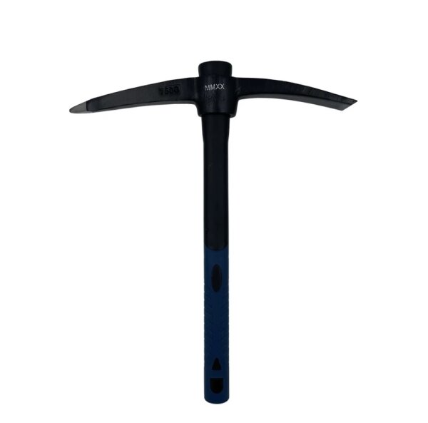 Profibau Mini-Kreuzhacke 62797 mit Fiberglasstiel, Carbonstahl geschmiedet, 38 cm, 750 g