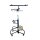 Profibau Gipsplattenheber 62803 blau pulverbeschichtet, höhenverstellbar 150-360 cm, 60 kg Traglast