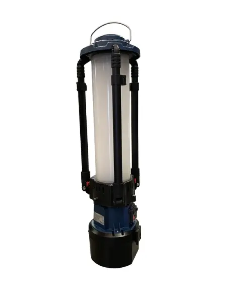 Profibau Hybrid LED Baustrahler 360° 62805, 60 W, 4000 K, 6600 lm, IP54