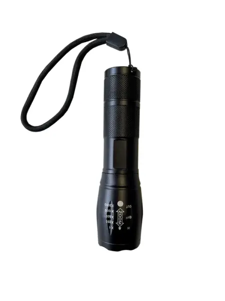 Profibau LED-Taschenlampe 62824, 125 mm, 200 Lumen, Fokussierbar