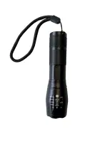 Profibau LED-Taschenlampe 62824, 125 mm, 200 Lumen,...