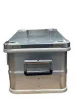 Profibau Alu-Werkzeugbox 62901 Gr. 1, Aluminium eloxiert, 550 x 290 x 230 mm, abschließbar