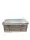 Profibau Alu-Werkzeugbox 62904 Gr. 4, Aluminium, 890 x 484 x 383 mm, mit verstärkten Ecken, abschließbar